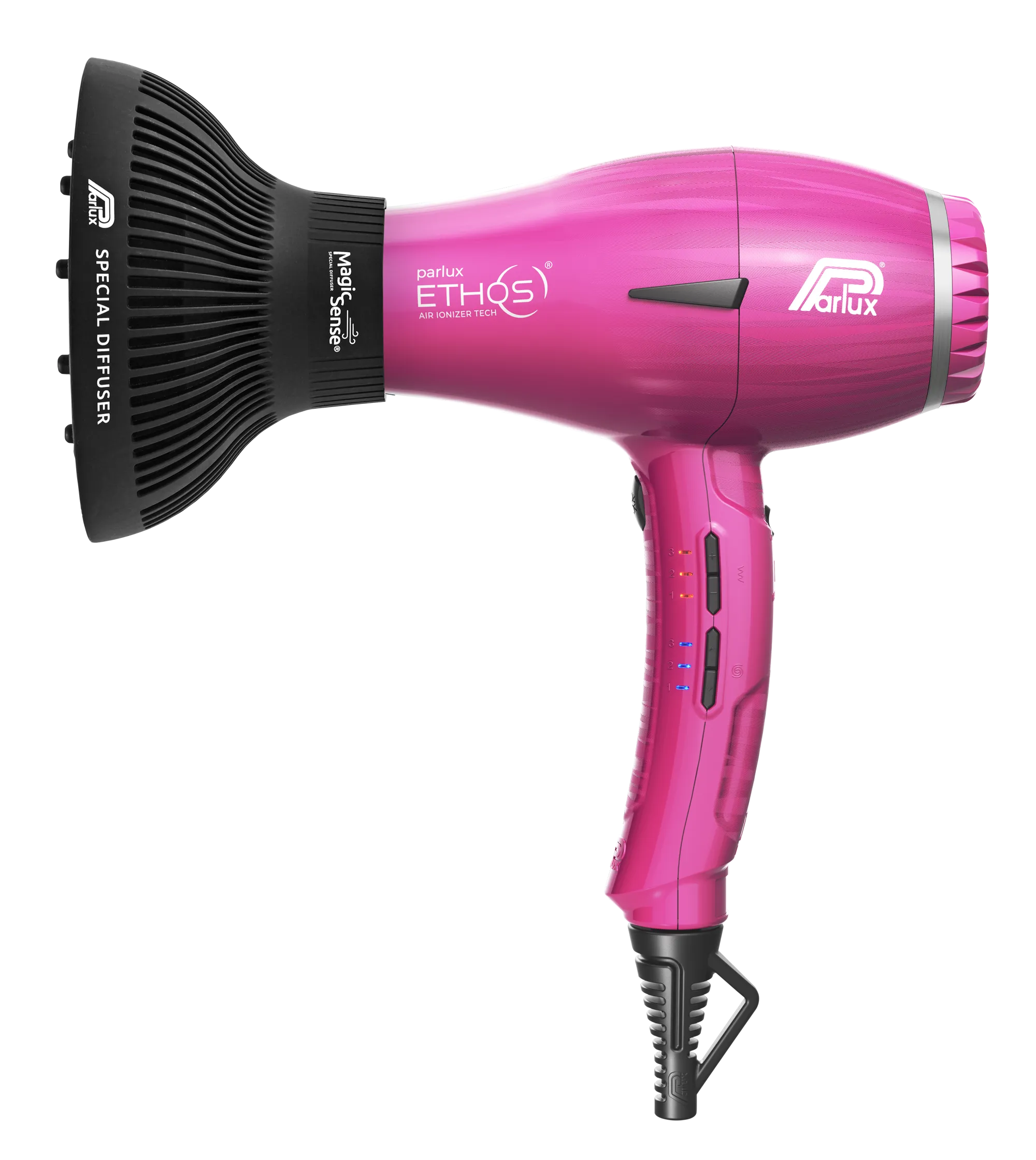 Parlux Ethos Dryer - Fuchsia with Diffuser