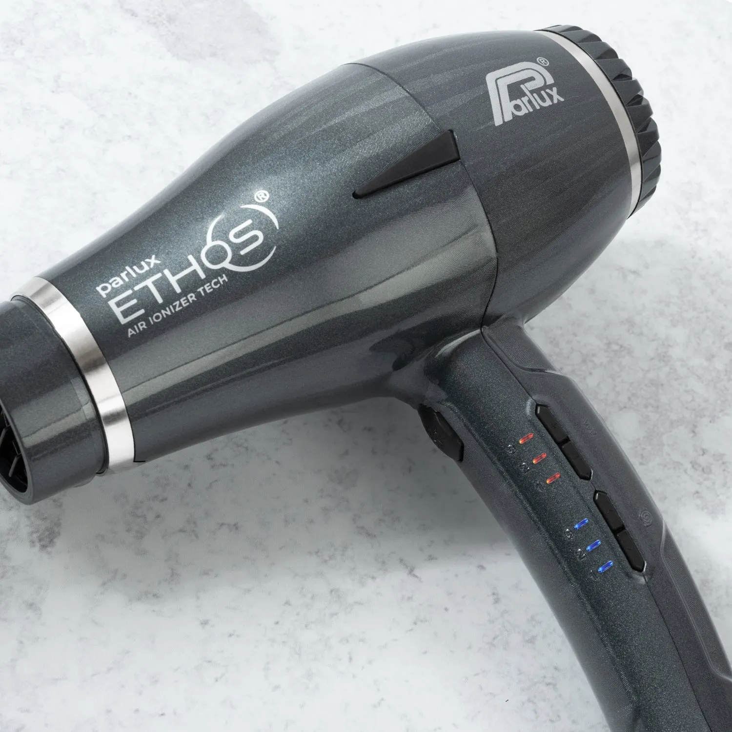 Parlux Ethos Dryer - Titanium with Diffuser