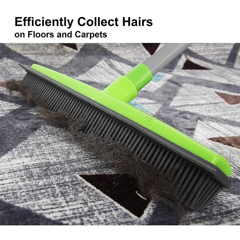 Pet Rubber Broom - Telescopic Hair Brush