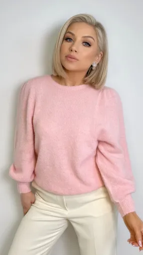 PETRA SUPER SOFT SWEATER - BABY PINK