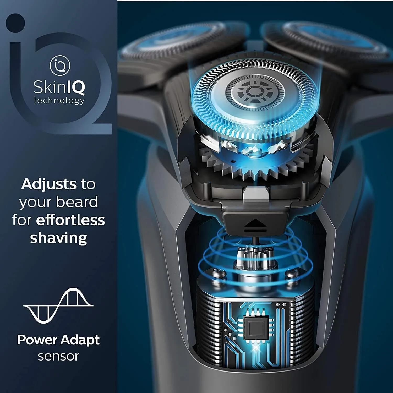 Philips Shaver Series 5000 Dry And Wet Electric Shaver Men (Model S5588/30)