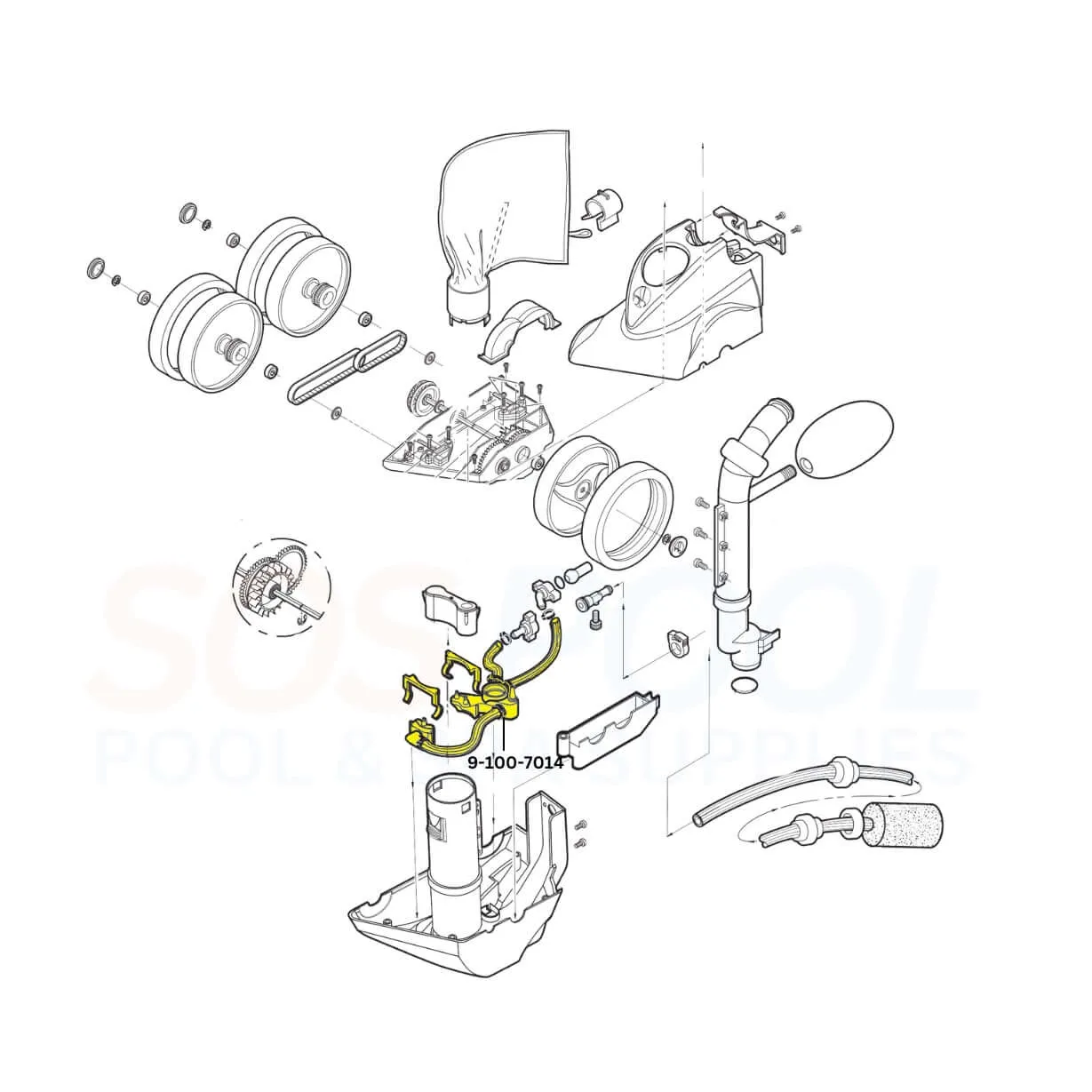 Polaris Water Management System For 360 and TR36P Cleaners | 9-100-7014