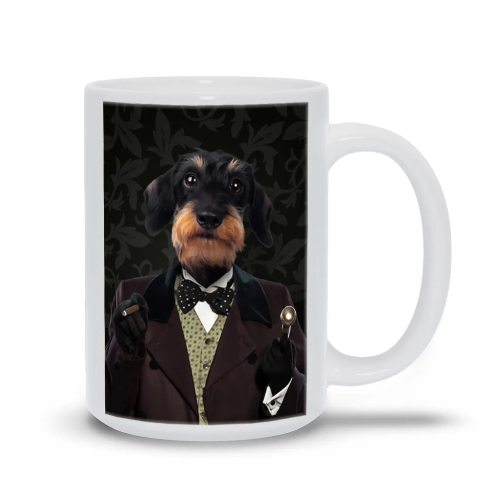 POLKA FACE CUSTOM PET PORTRAIT MUG