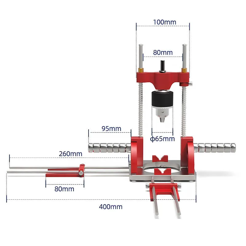 Precision Multi Angle Drill Guide AutoAngle Adjustable Drill Guide