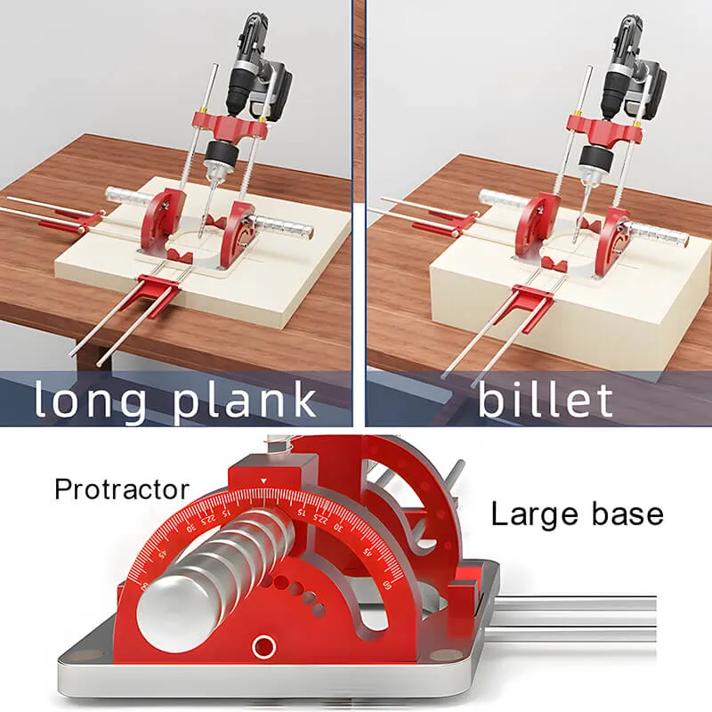 Precision Multi Angle Drill Guide AutoAngle Adjustable Drill Guide