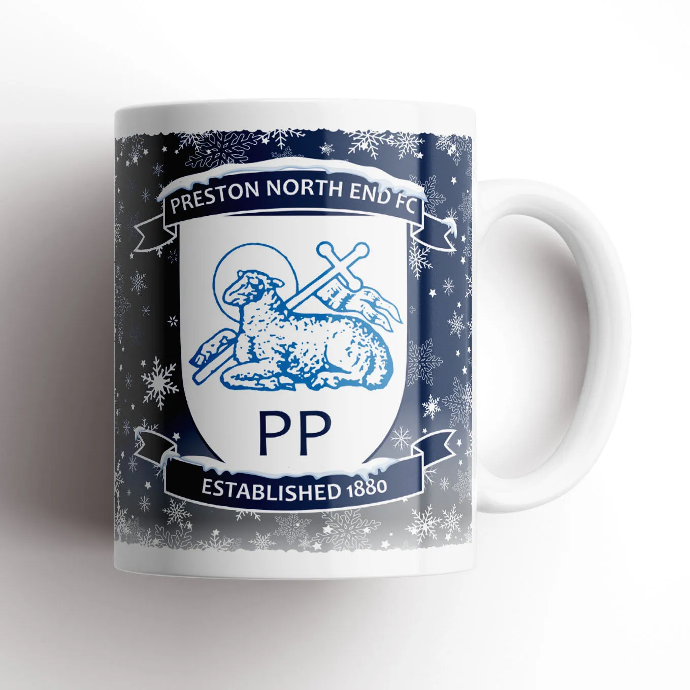 Preston North End Xmas Mug