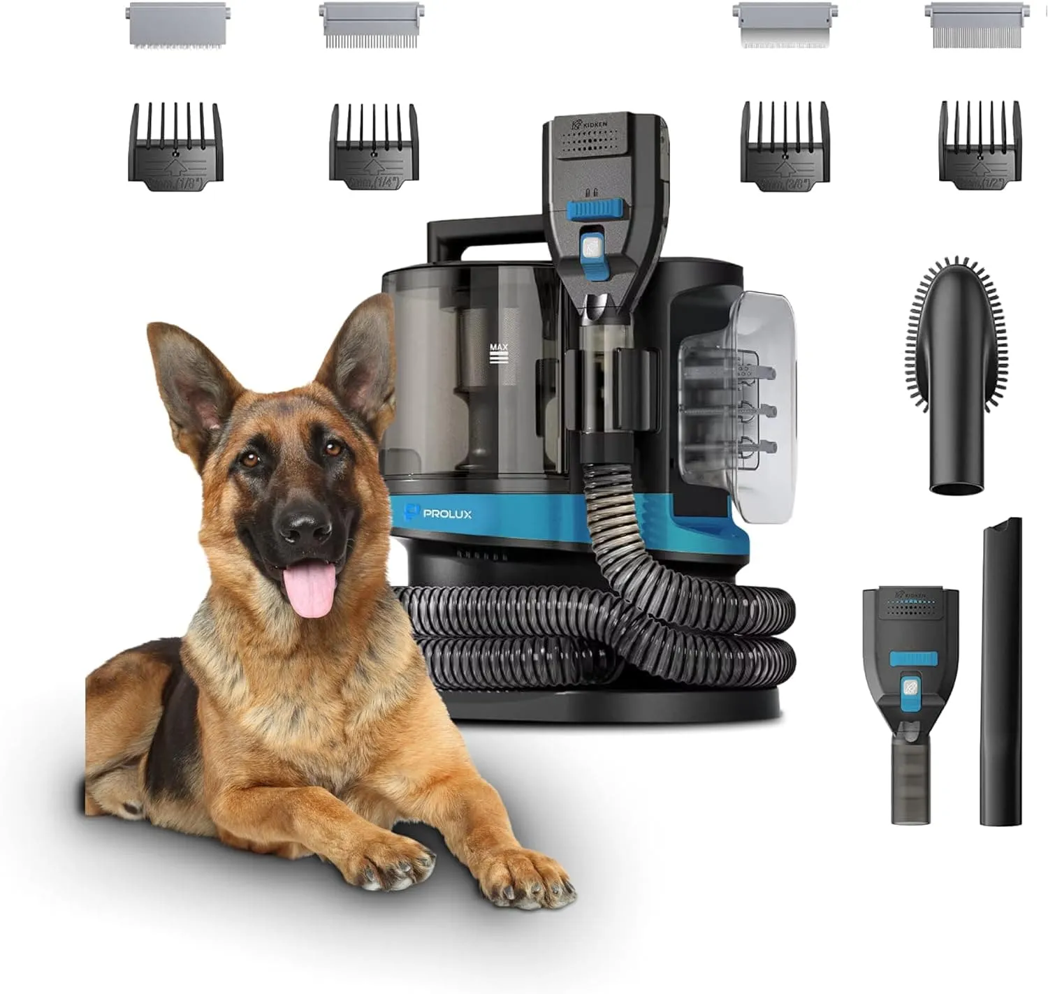 Prolux 4 in 1 Bagless Pet Grooming Vacuum