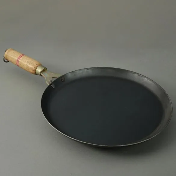 Pure Iron Handmade Family Combo (Kadai  Fry Pan  Wok  Dosa Tawa)