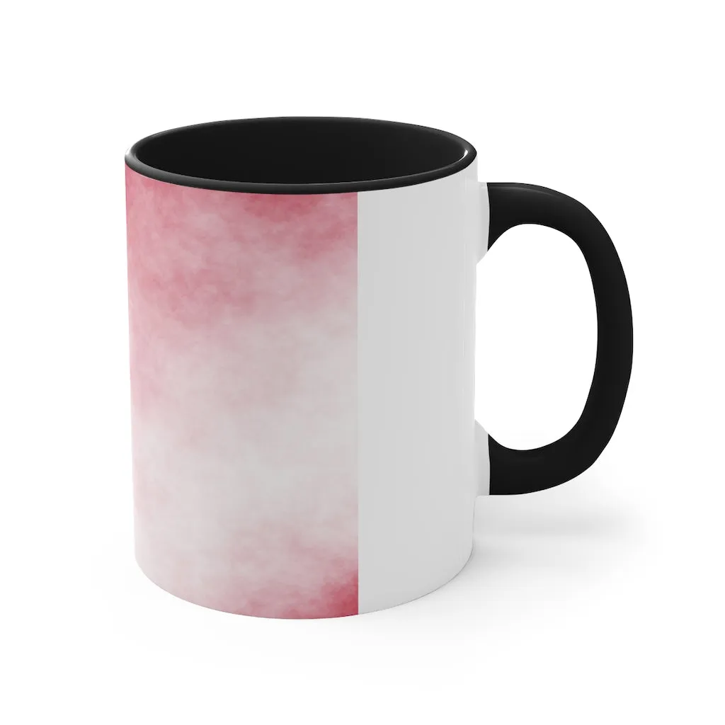 Red Clouds Accent Coffee Mug, 11oz