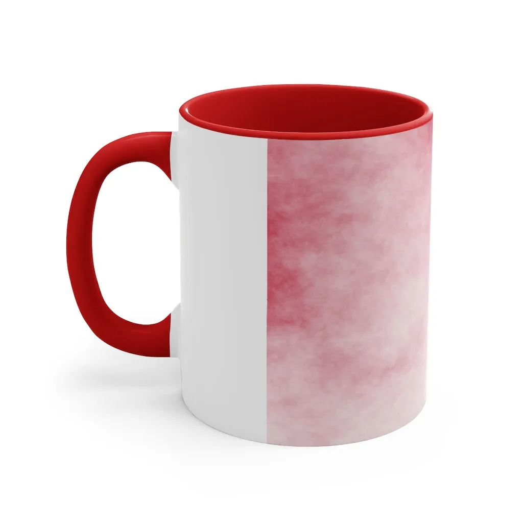 Red Clouds Accent Coffee Mug, 11oz