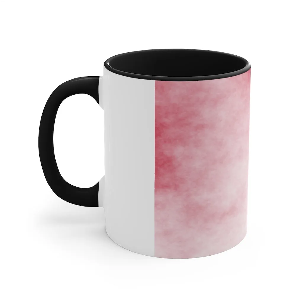 Red Clouds Accent Coffee Mug, 11oz