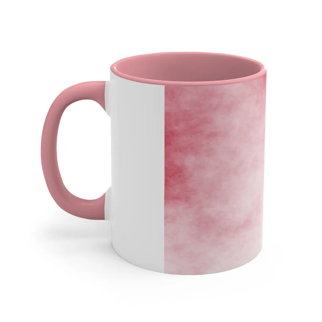 Red Clouds Accent Coffee Mug, 11oz