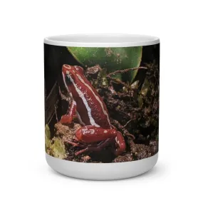 Red Frog Heart Shape Mug