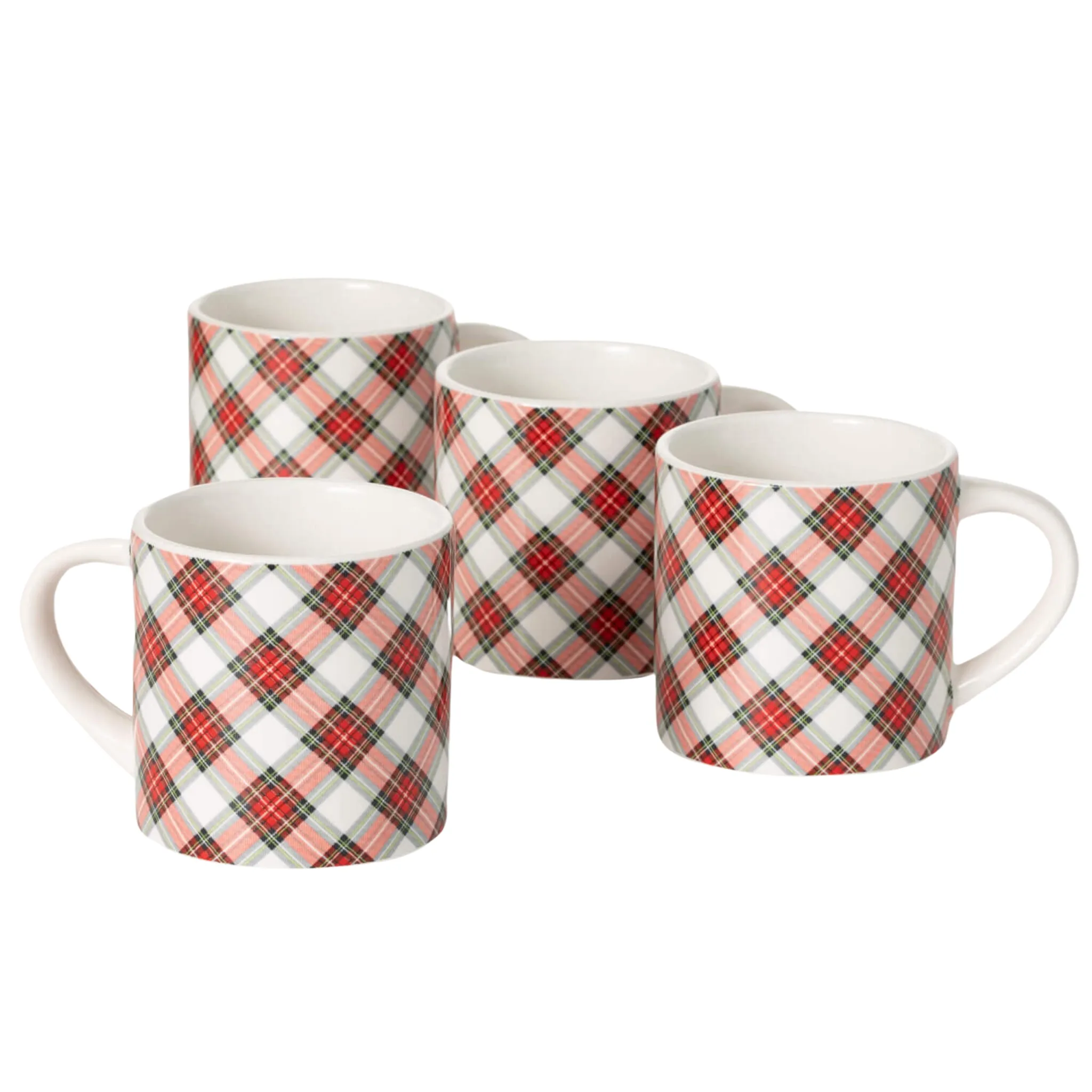 Red Plaid Mug