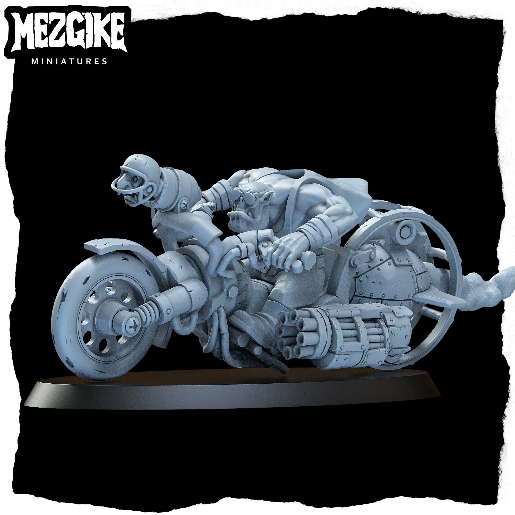 Road boyz biker mob B (3 physical miniatures)