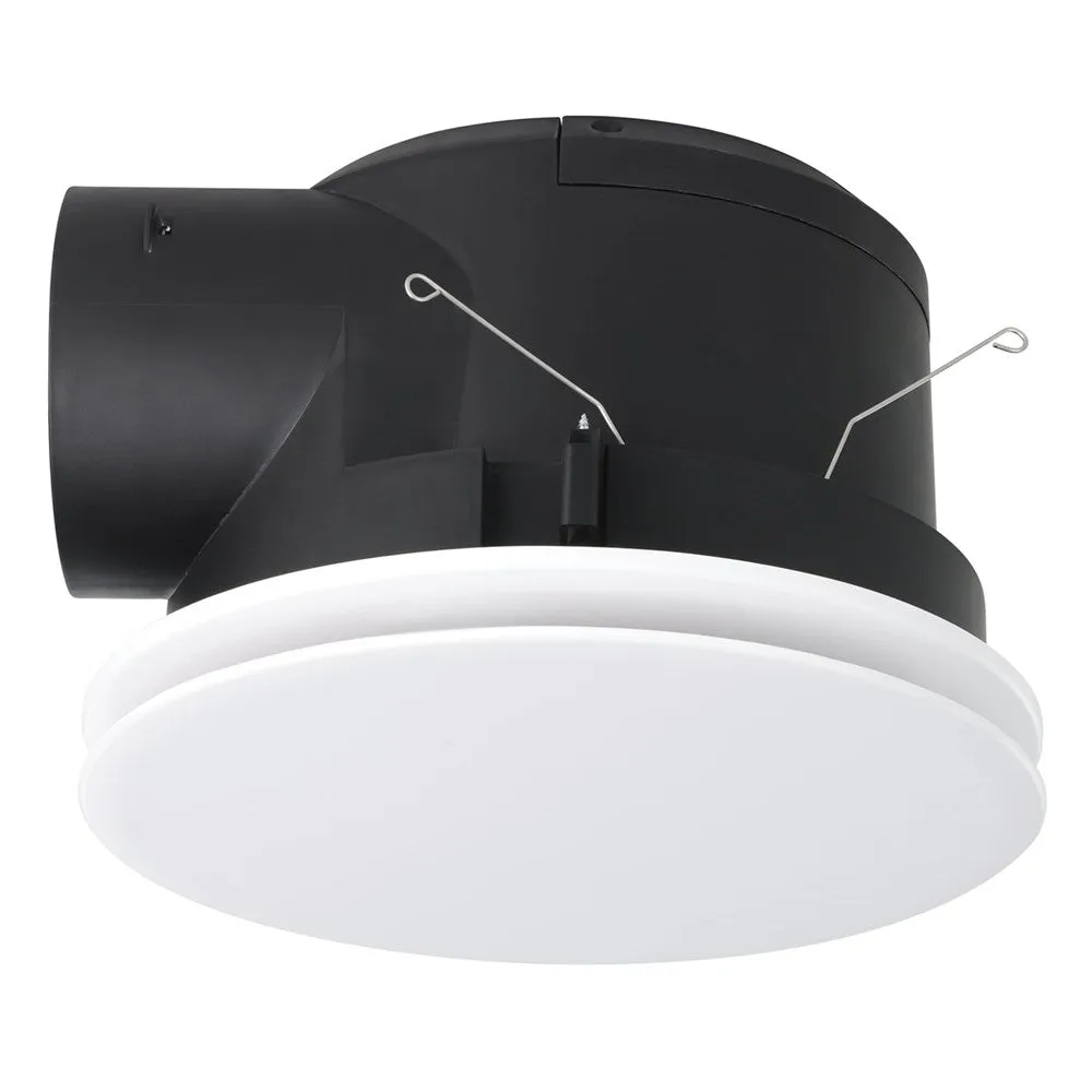 Samba Round Exhaust Fan in White or Black