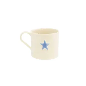 Shaker Style Pale Blue Star Mug