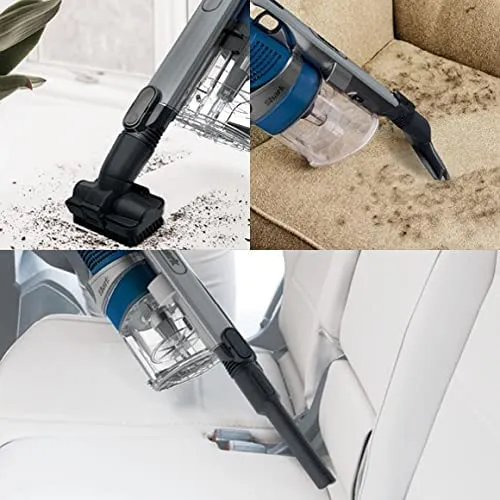 Shark Anti-Allergen Pet Plus Cordless Stick Vacuum Self-Cleaning BrushRoll, PowerFins, Duster Crevice Tool, 2-in-1 Pet Multi-Tool, Wide Upholstery Tool, 40min Runtime (UZ365H)