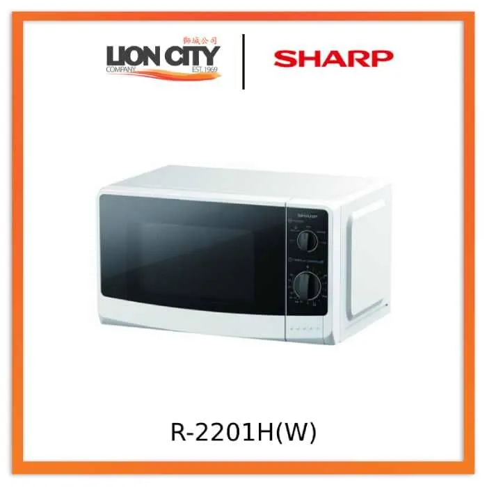 Sharp R-2201H(W) 20L Microwave Oven