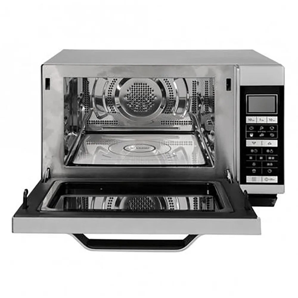 Sharp R861SLM 25 Litre Combination Microwave Oven With Drop-Down Door - Silver