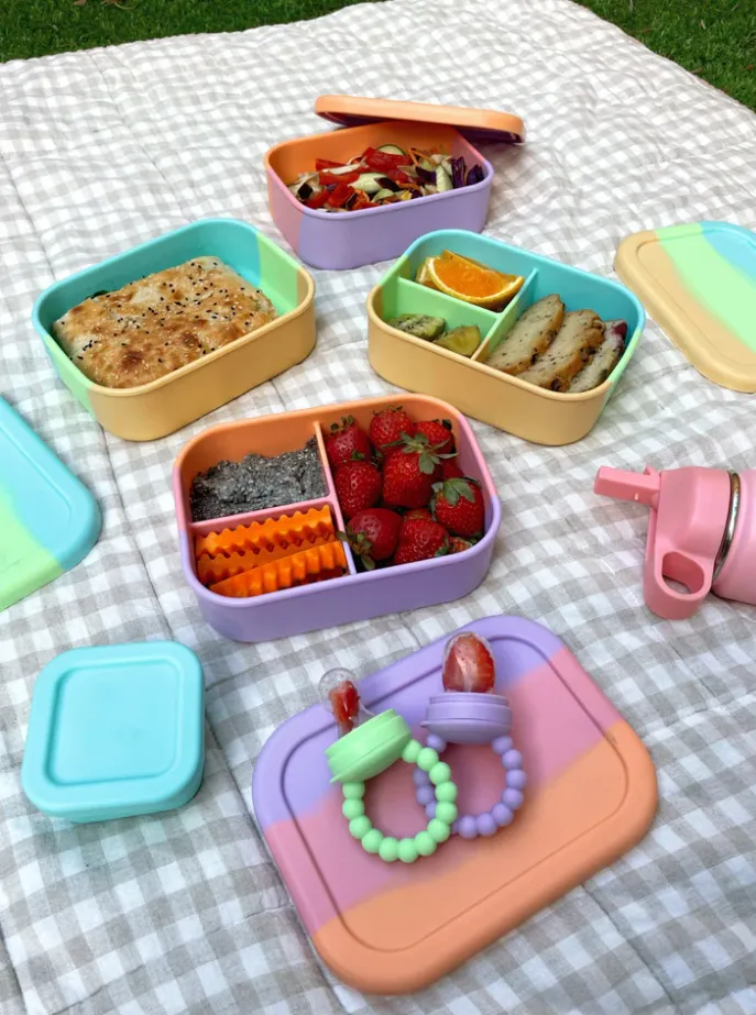 Silicone Bento Mini Box - Paddle Pop