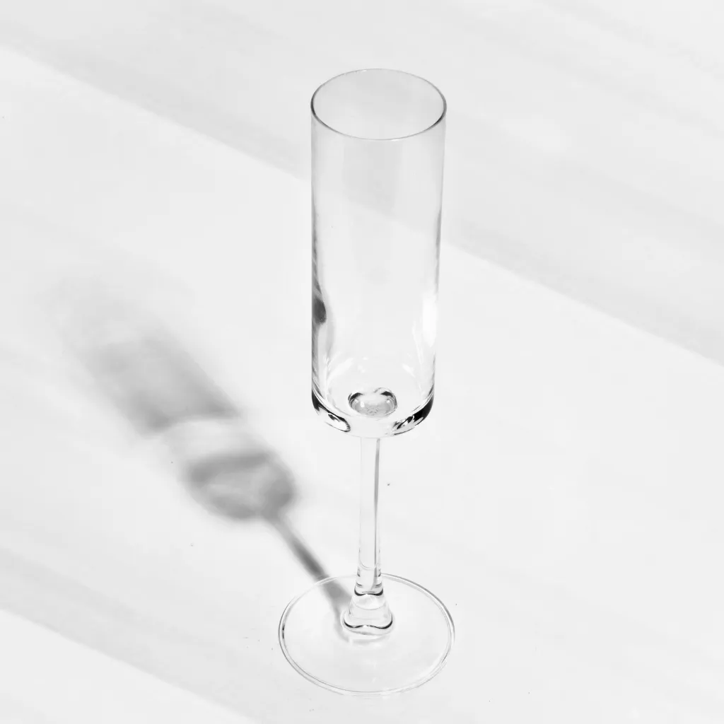 Slender Sparkle - Elegant Champagne Glass (Set of 6)