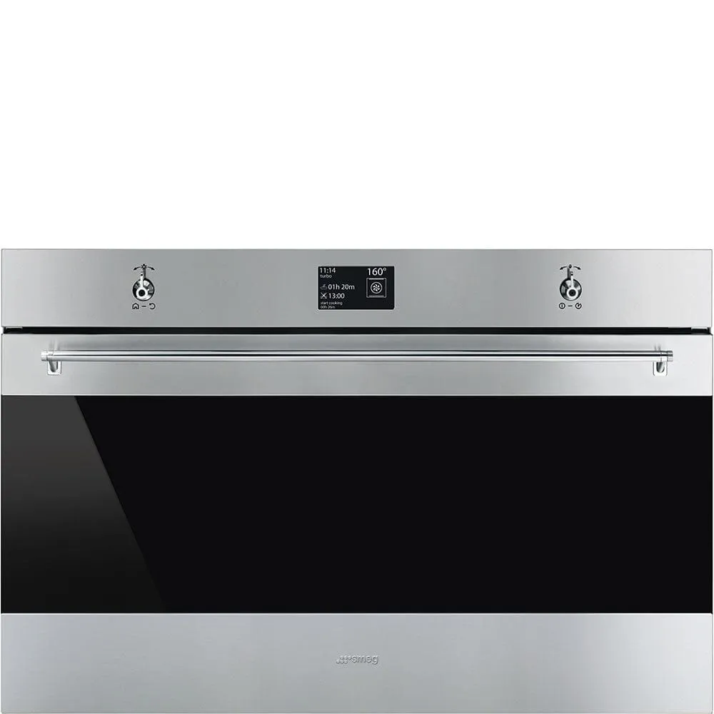 Smeg SFP9395X1 Thermo-ventilated Oven 90cm Classica Aesthetic