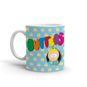 South Park Rainbow Butters White Mug