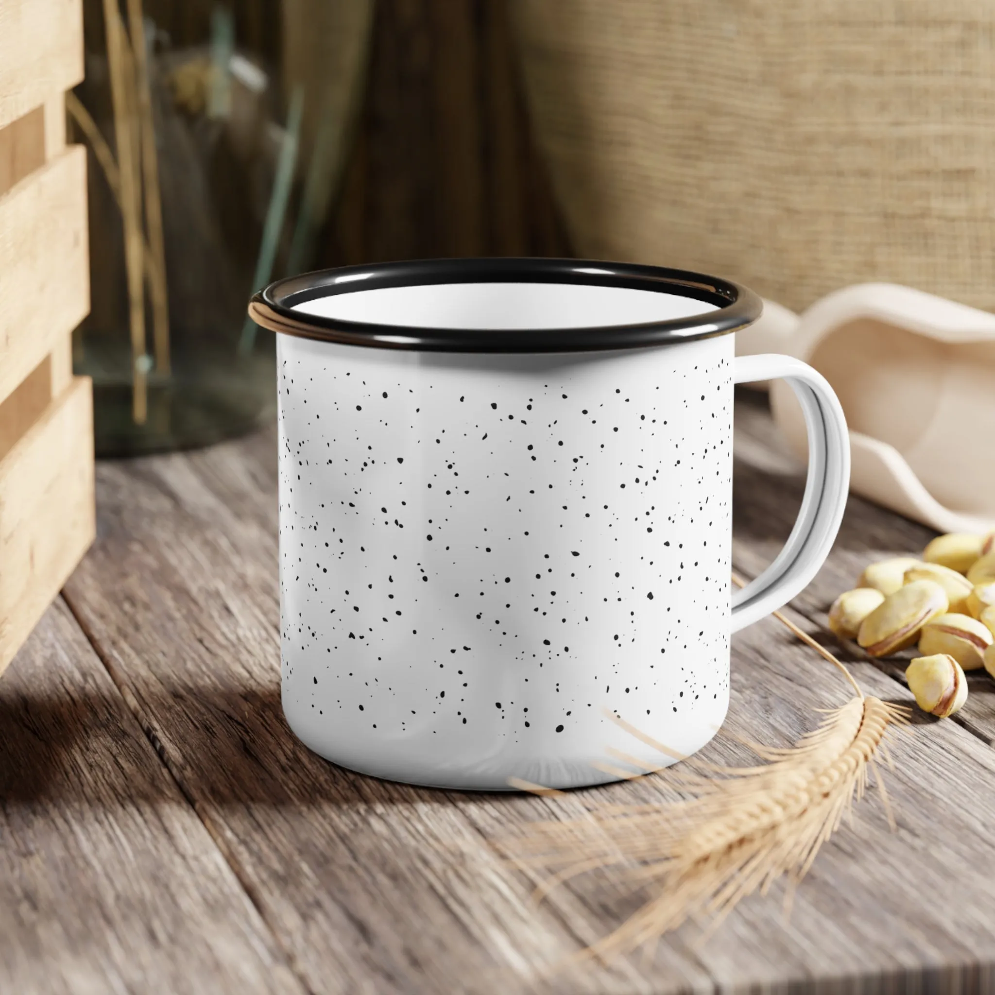 SPECKLES - Dirtbike Kitty - Camping Mug