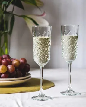 Sterling Wine & Champagne Glasses | Set of 4