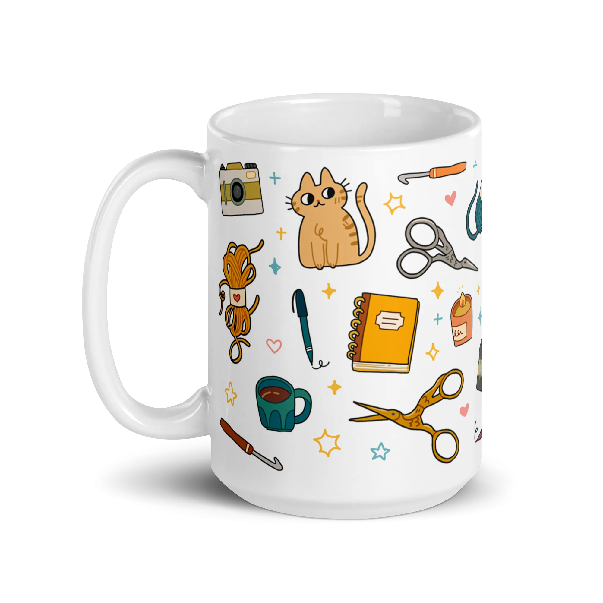 Sticker Coffee Mug