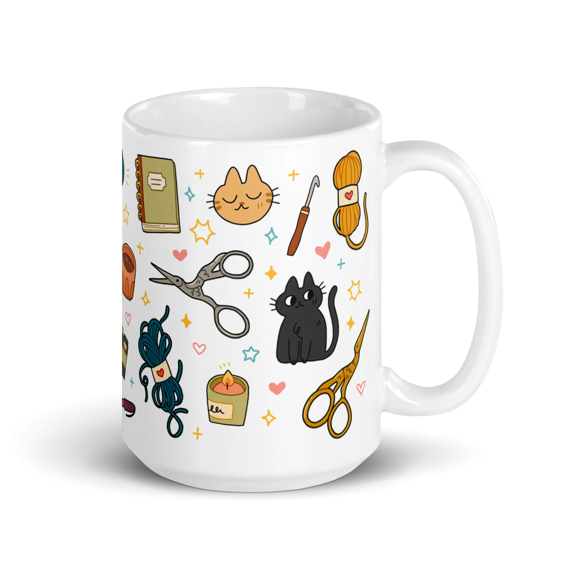 Sticker Coffee Mug