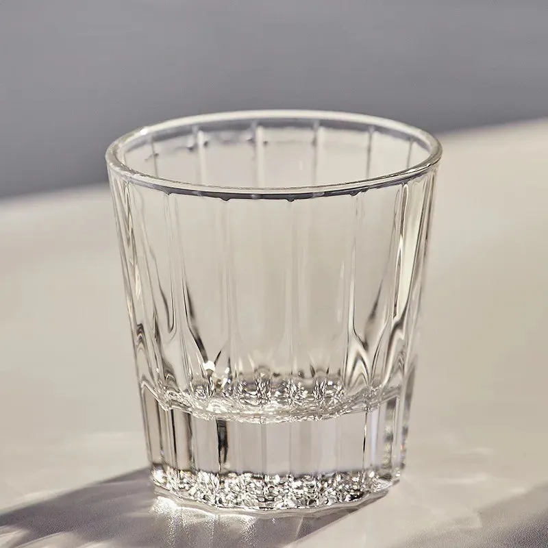 Sunburst Crystal Whiskey Glass