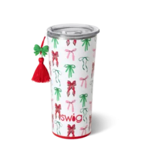 *SWIG Ribbons and Bows Tumbler (22oz)