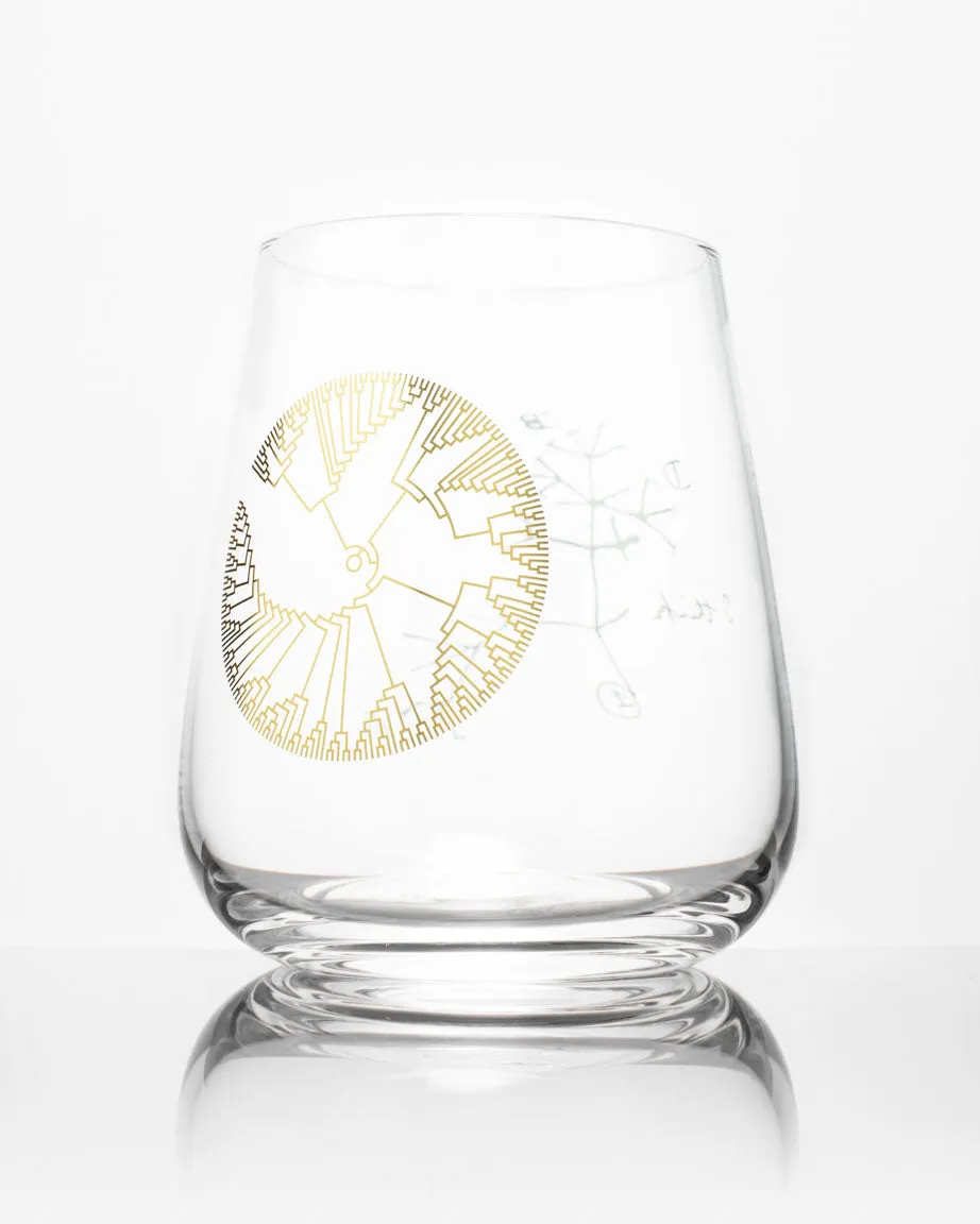 Tree of Life Wine Glass