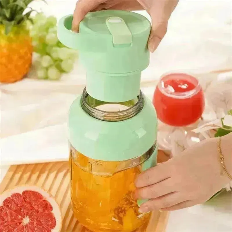 USB Rechargeable 1500ml Electric Juicer - Portable Blender