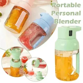 USB Rechargeable 1500ml Electric Juicer - Portable Blender