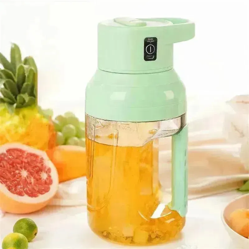 USB Rechargeable 1500ml Electric Juicer - Portable Blender