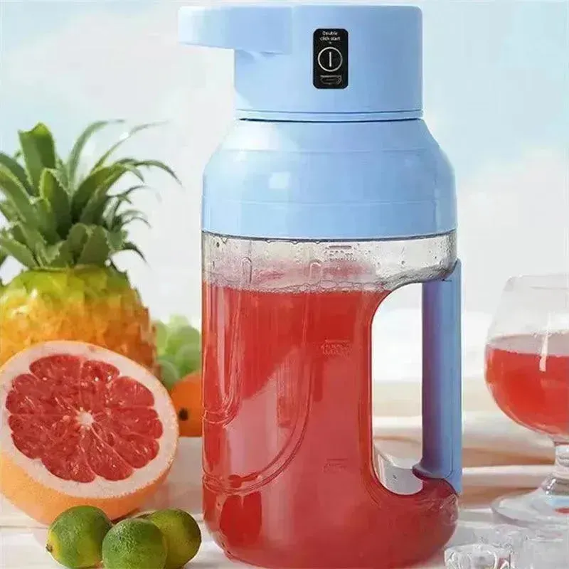 USB Rechargeable 1500ml Electric Juicer - Portable Blender