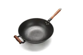 WANGYUANJI Cast Iron Wok Pan