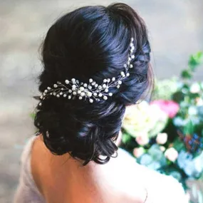 Wedding Hair Accessories Crystal Pearl Hair Combs