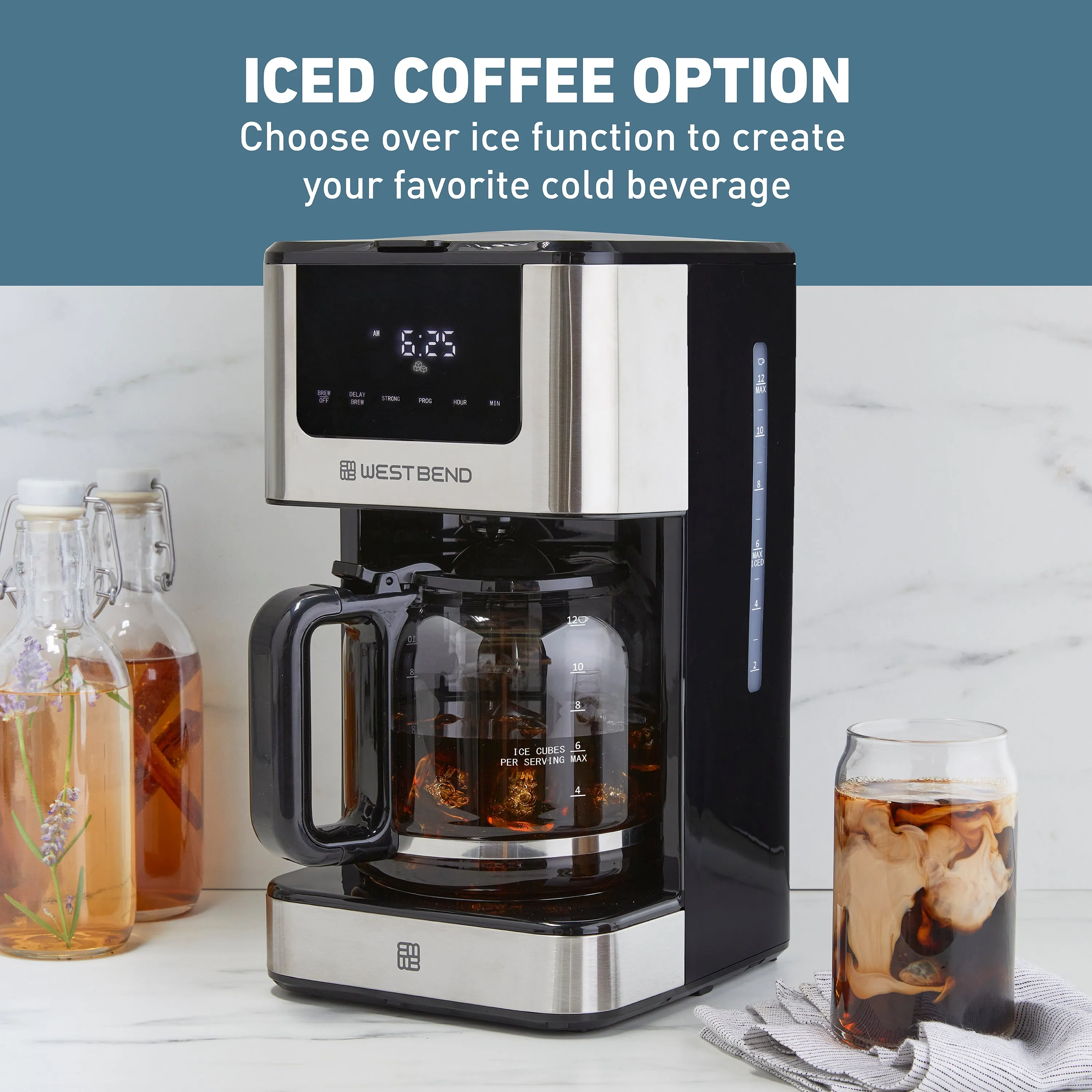 West Bend 12 Cup Hot & Iced Coffee Maker