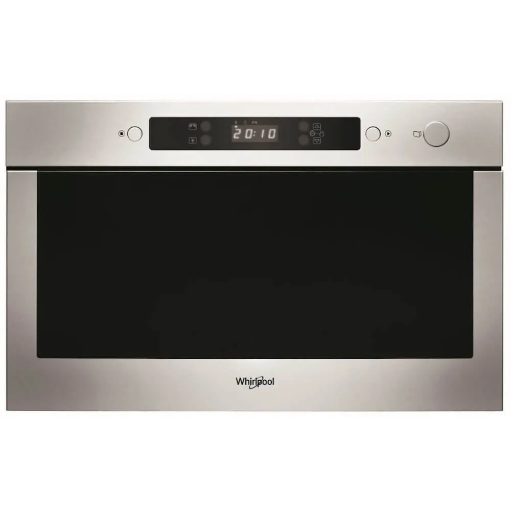 WHIRLPOOL AMW423-IX Absolute Built-In Microwave in Stainless Steel