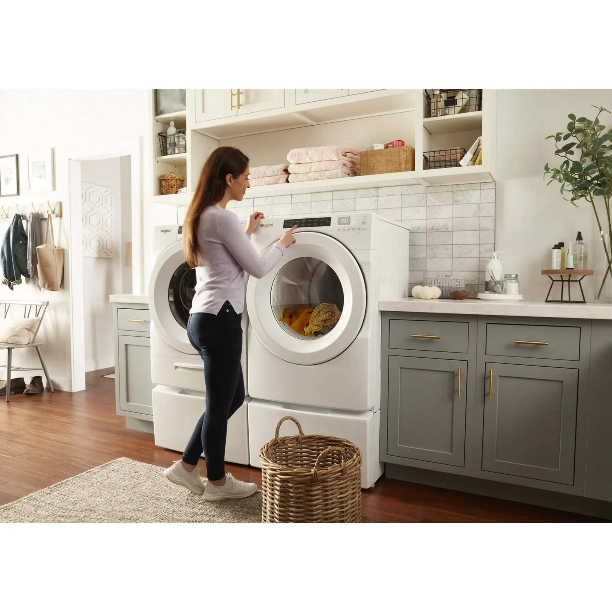 Whirlpool Dryer (YWED5620HW) - White