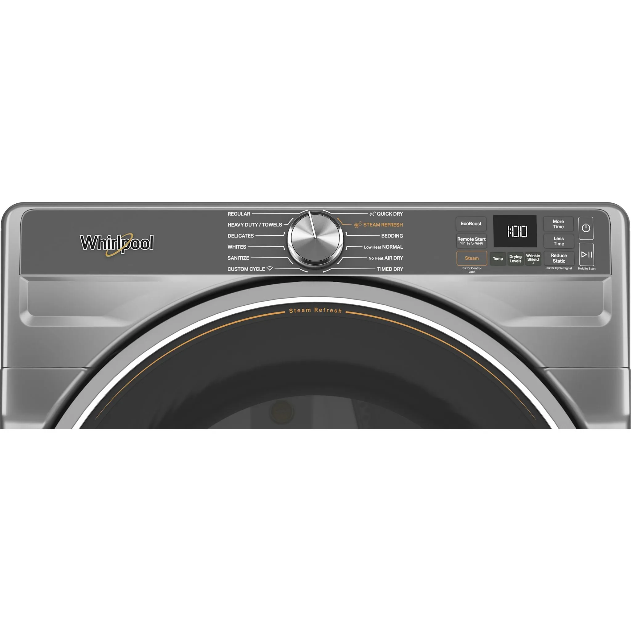 Whirlpool Front Load Dryer (YWED6720RR) - Radiant Silver