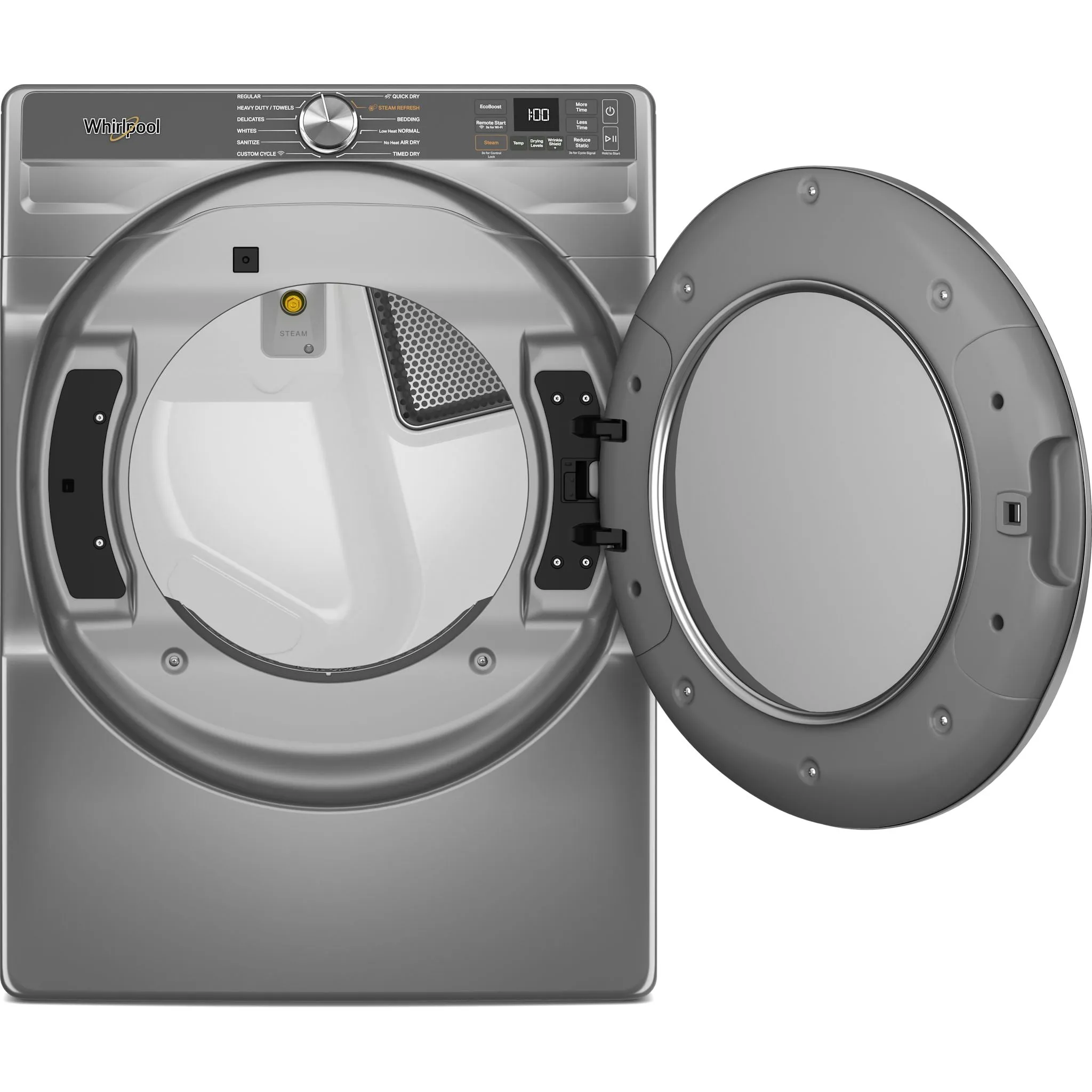 Whirlpool Front Load Dryer (YWED6720RR) - Radiant Silver