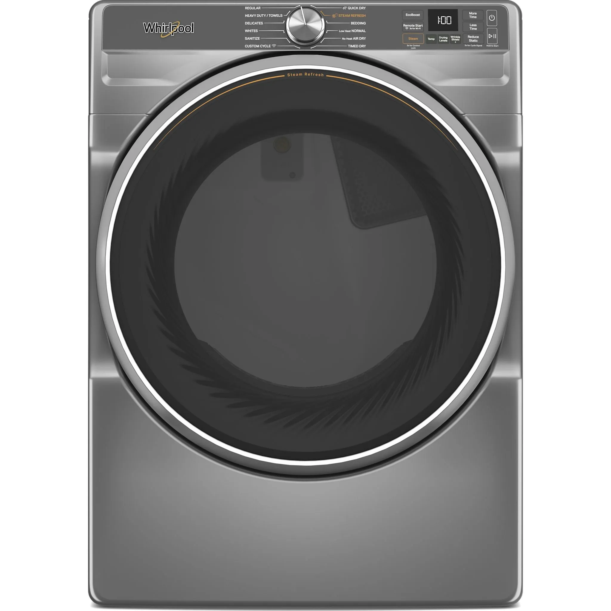 Whirlpool Front Load Dryer (YWED6720RR) - Radiant Silver