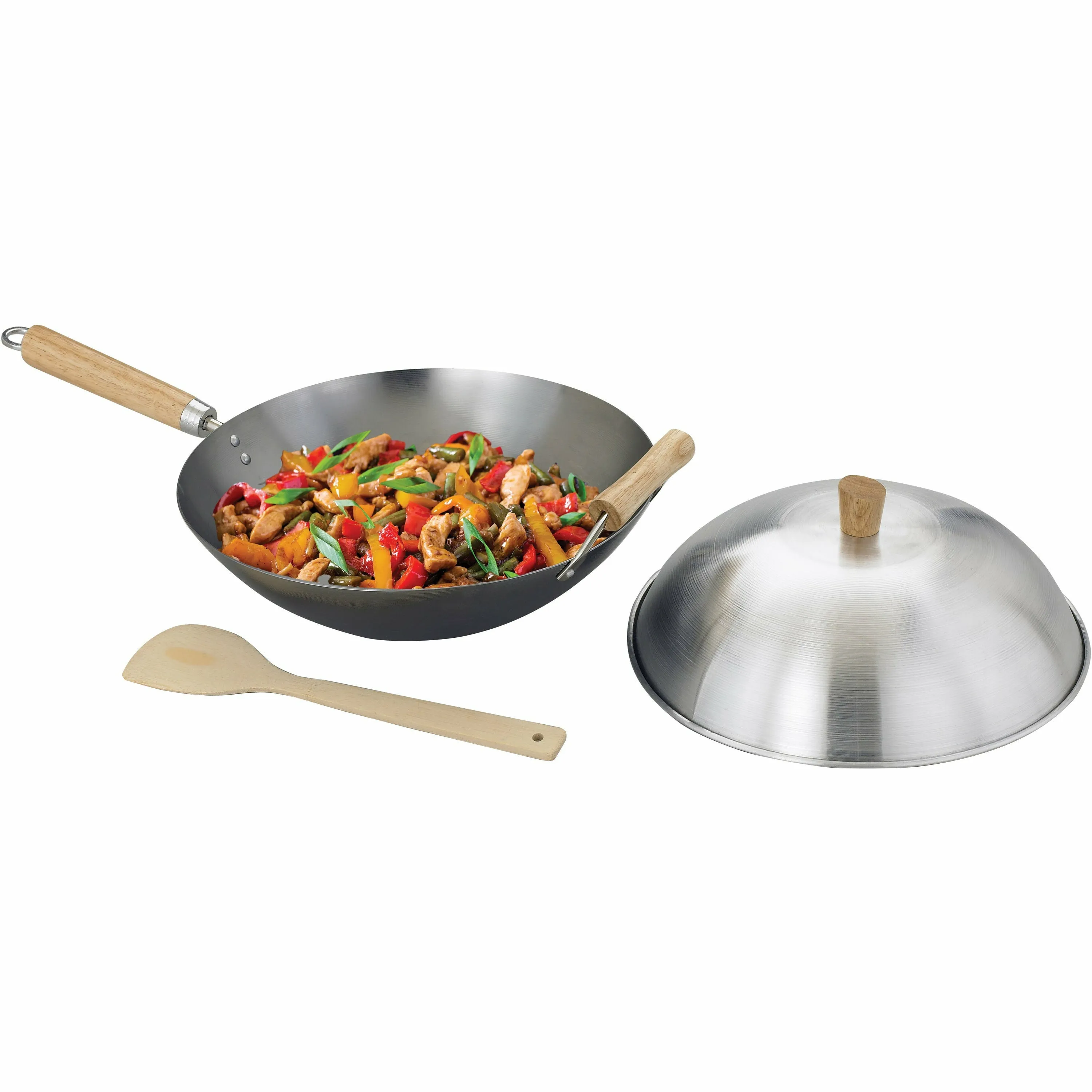 Wok Carbon Set