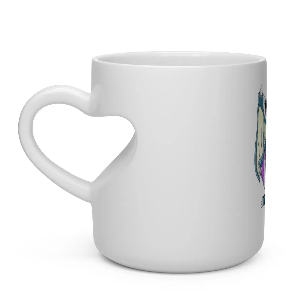 Wolbat Heart Shape Mug