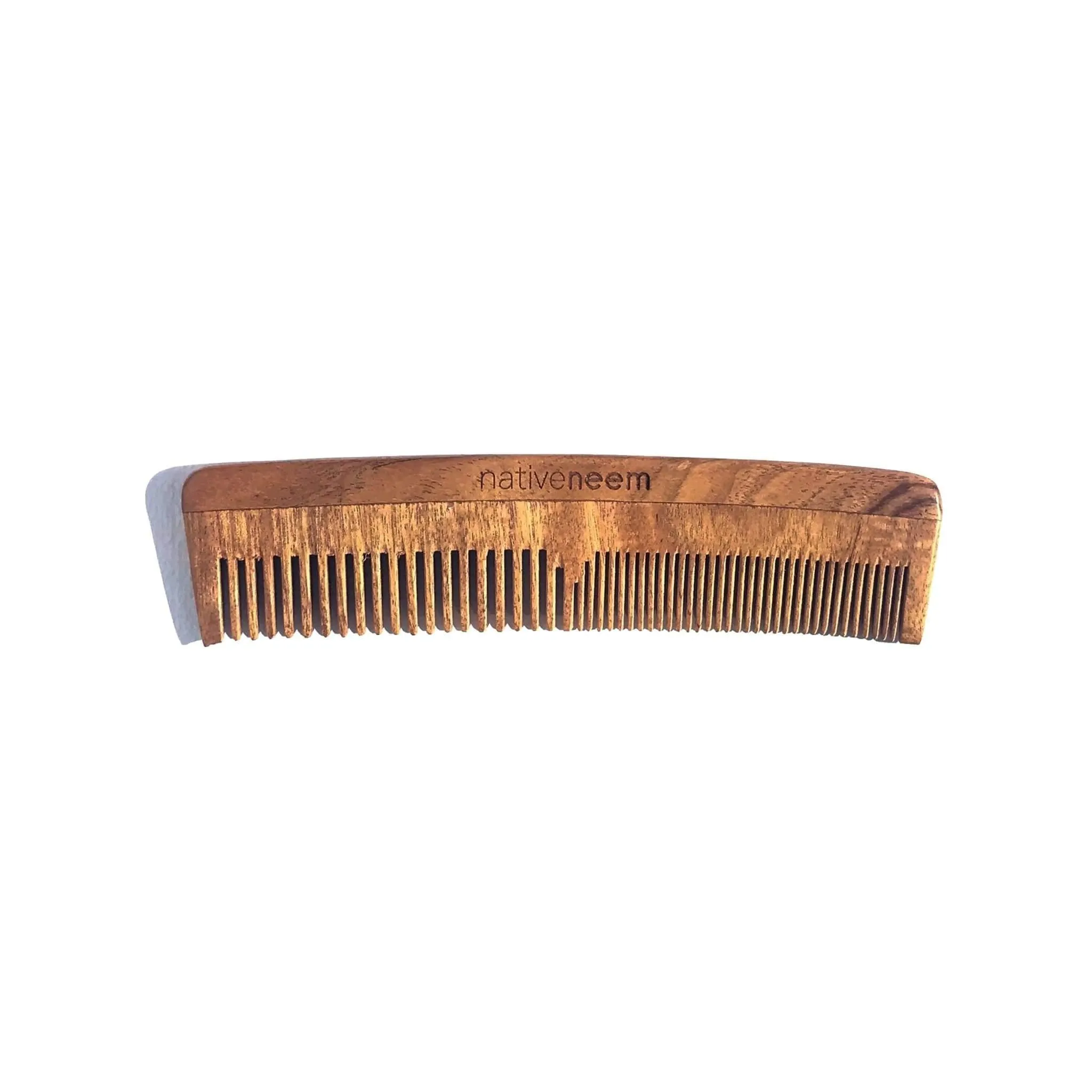 Wooden Neem Comb Narrow Tooth